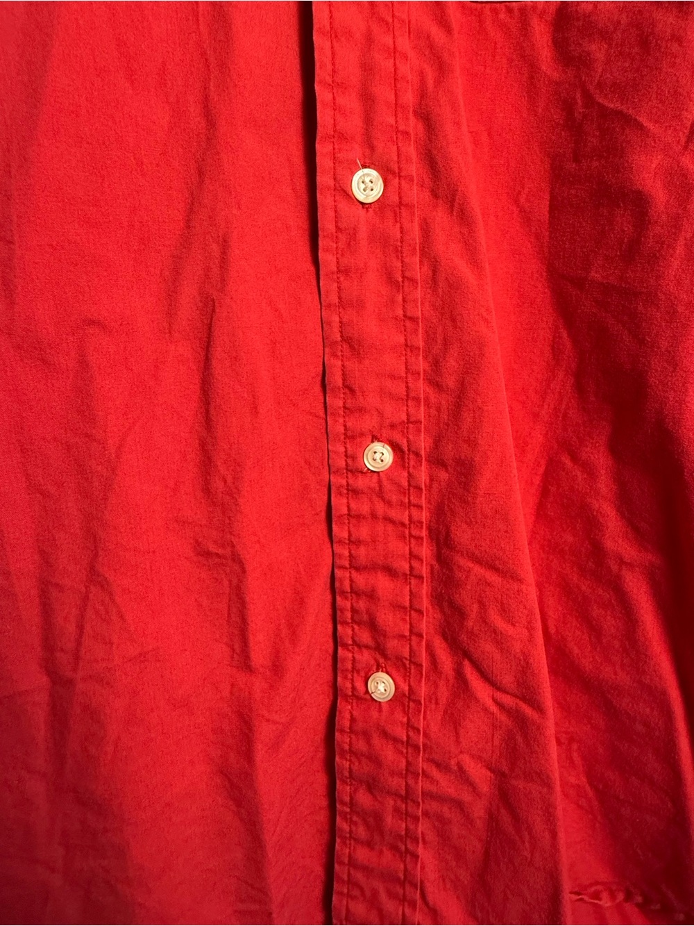 Banana Republic Men's Button-Down Shirt in Red - Picture 6 of 7